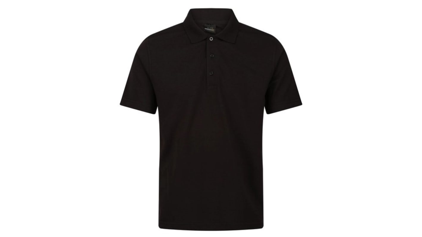 Polo manches courtes Regatta Professional TRS223, Noir, taille XXL, en 35 % coton, 65 % polyester