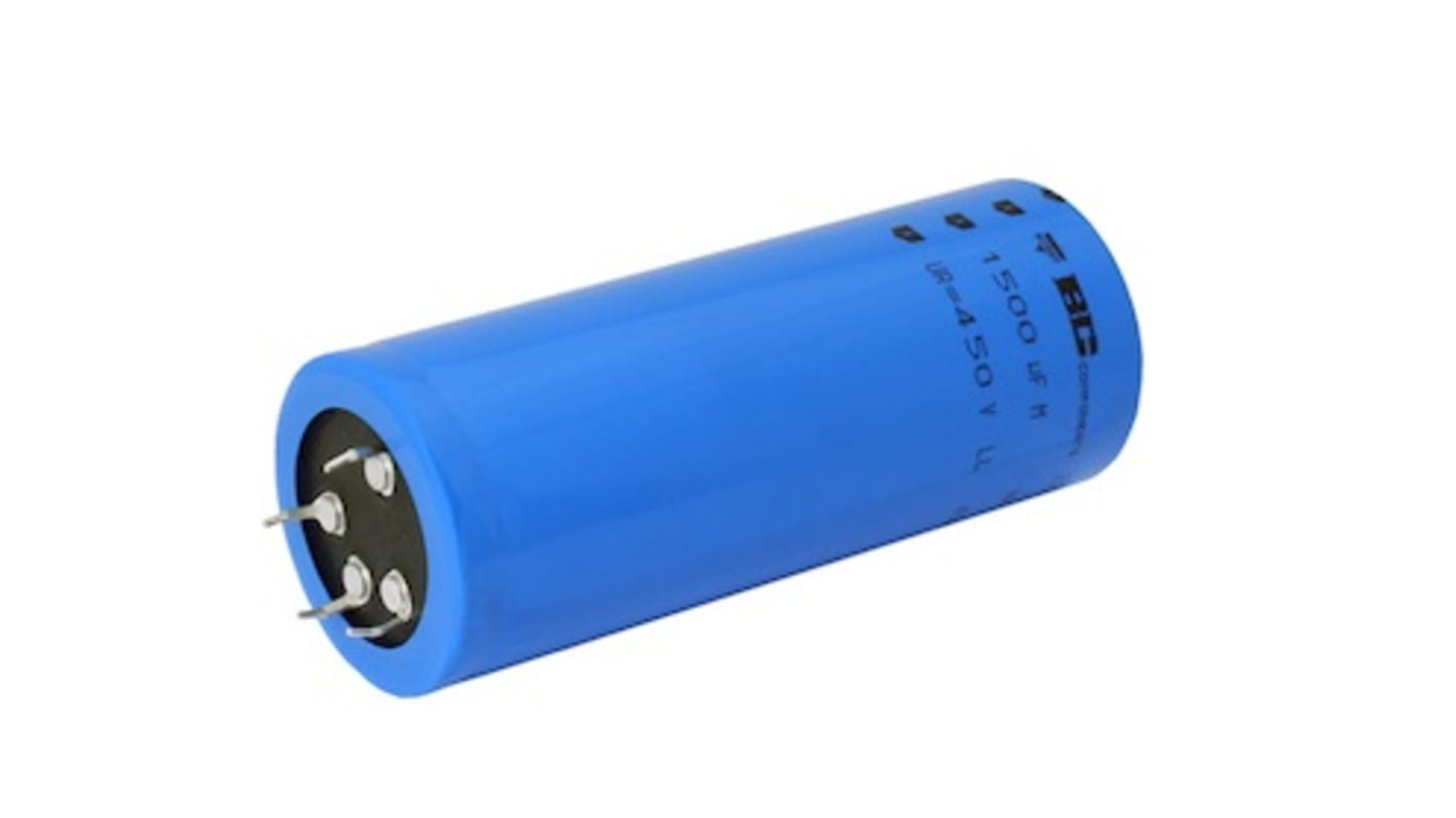 Vishay 1500μF Aluminium Electrolytic Capacitor 400V dc, Snap-In - MAL229956152E3