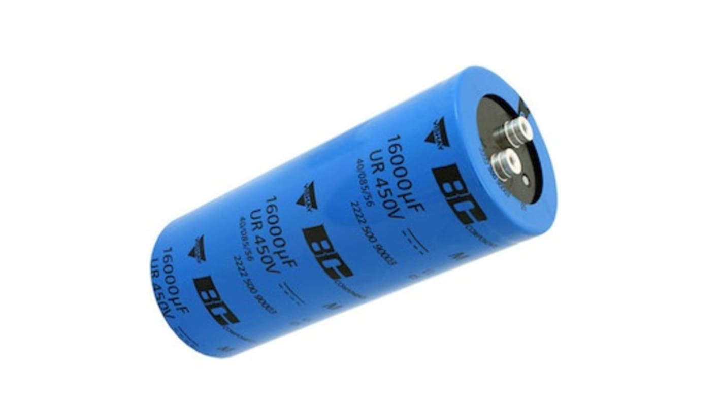 Vishay 4700μF Aluminium Electrolytic Capacitor 400V dc, Screw Terminal - MAL250136472E3