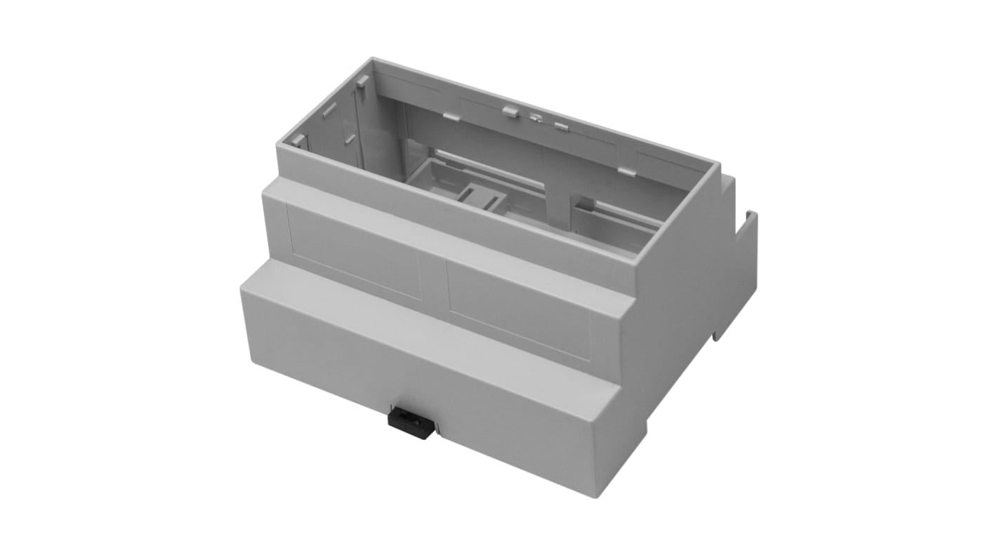 CAMDENBOSS DIN Rail Enclosure Enclosure Type CNMB Series , 106 x 90 x 58mm, Polycarbonate DIN Rail Enclosure