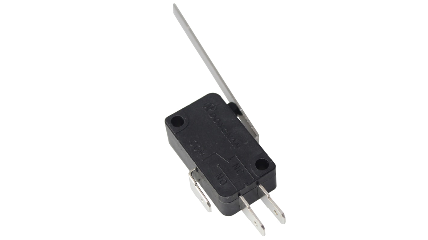 CAMDENBOSS Long Lever Micro Switch, Quick Connect Terminal, 5A, SPDT