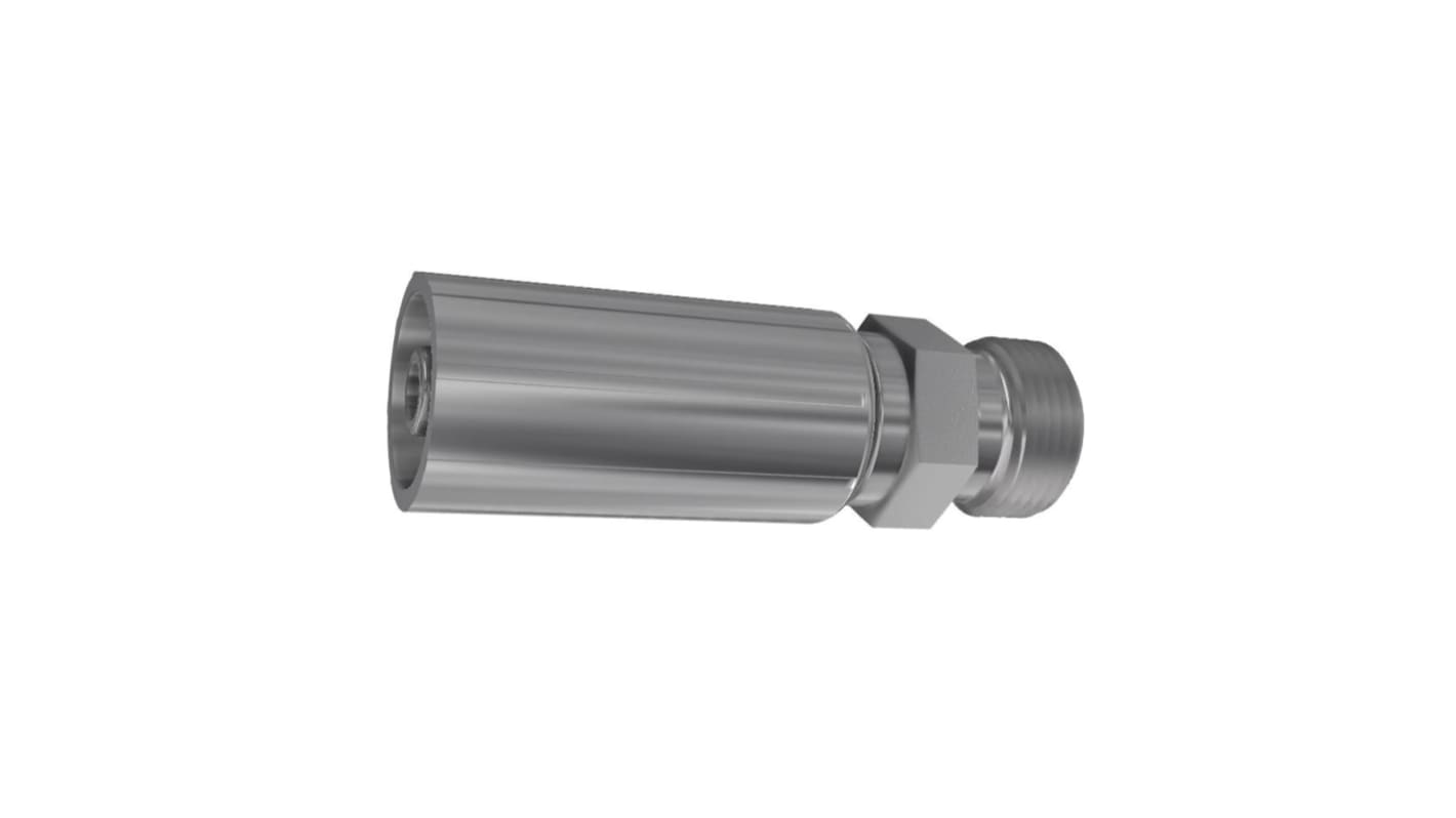 Parker Crimped Hose Fitting 1/4 in to M14 x 1.5 Male, 1D046-8-4