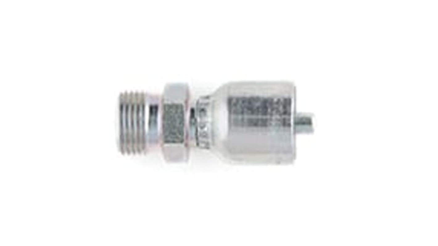 Parker Crimped Hose Fitting 3/4 in Hose to M30, 1D277-20-12