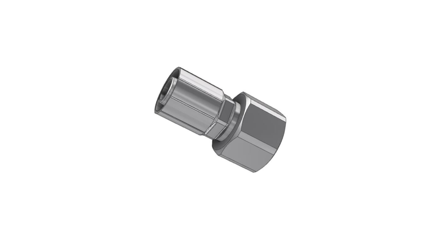 Racor hidráulico, Parker, 1JC48-6-4, Connector A 1/4 in, Connector B ORFS