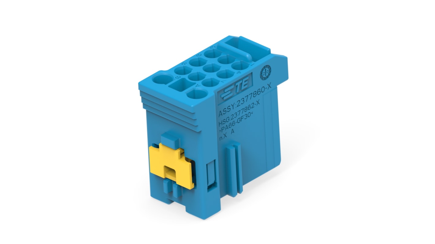 TE Connectivity, 2377860 Connector Housing Socket 11 Way, Wire Termination 2377860-4