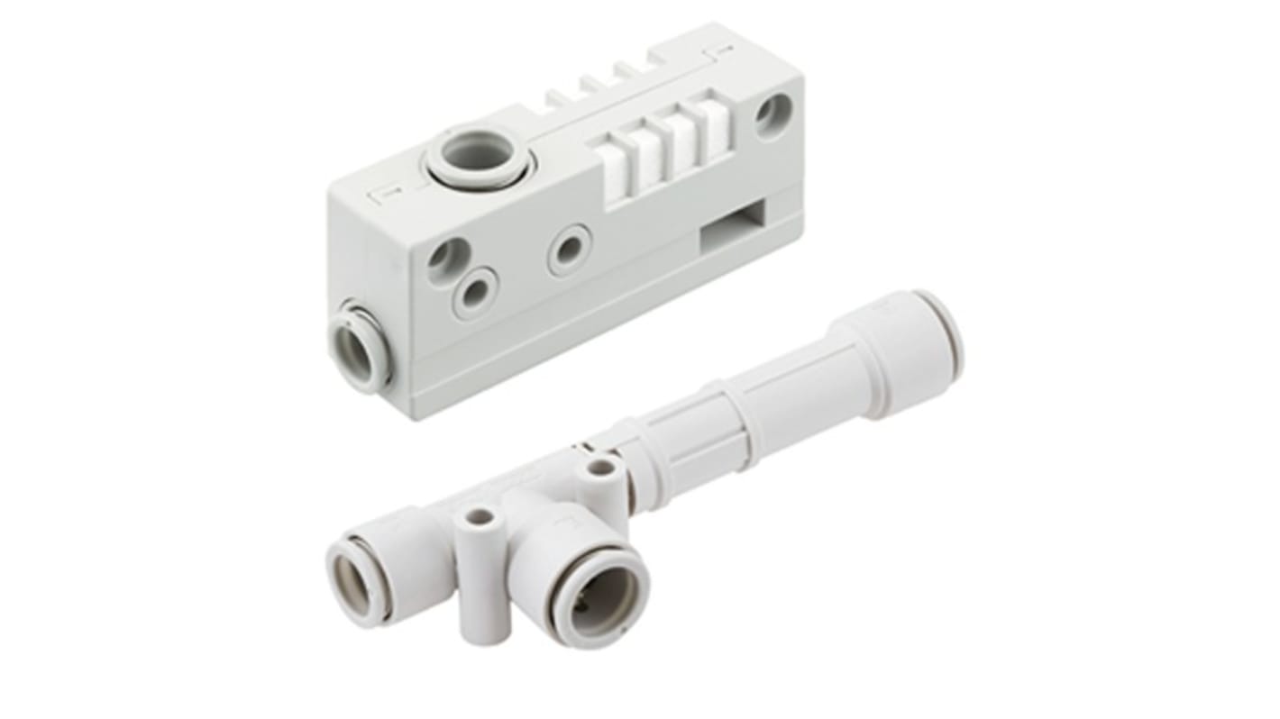 Générateur de vide SMC, buse de 1.8mm, 48kPa 65L/min.
