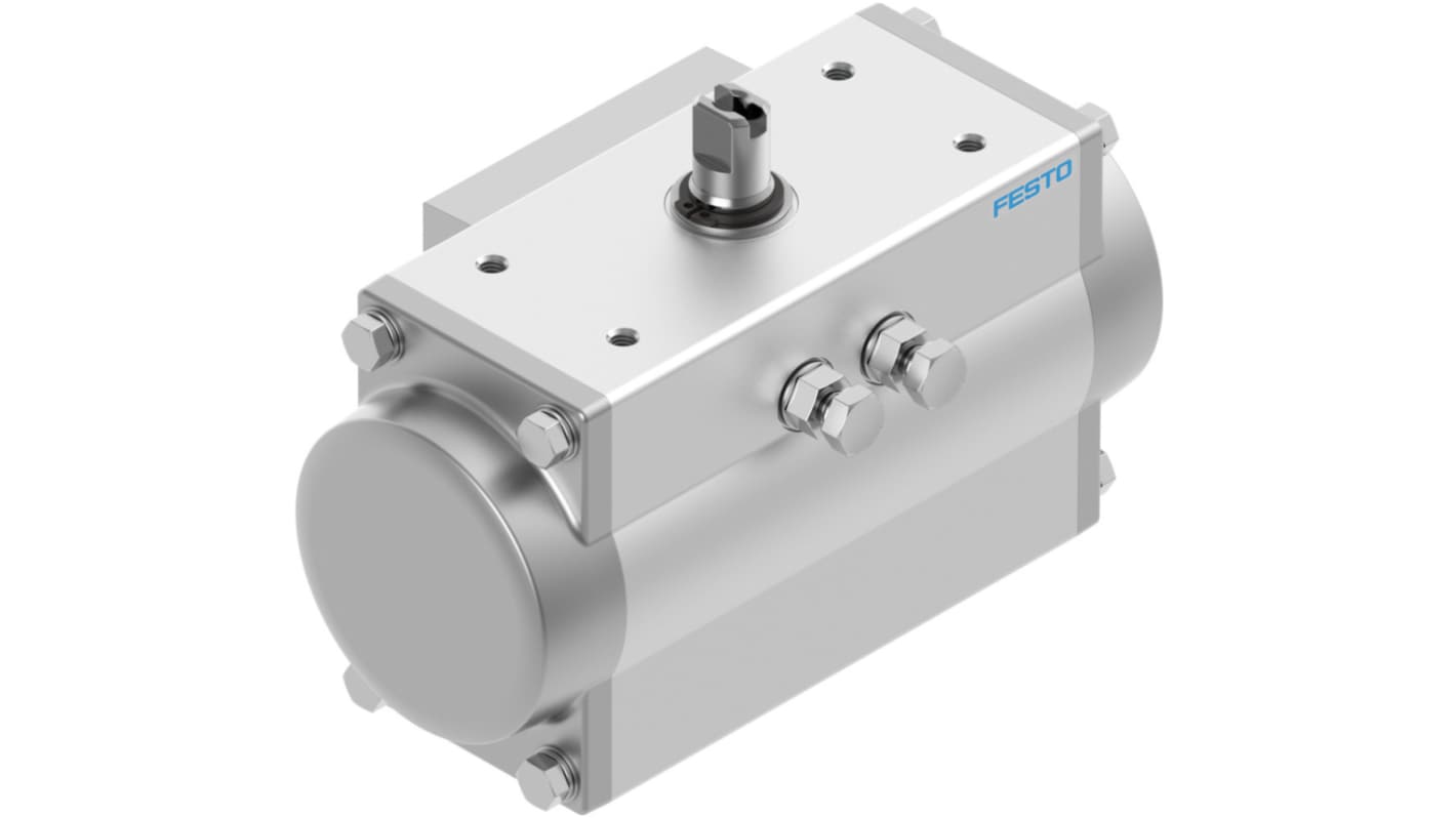 Festo DFPD Series 8 bar Single Action Pneumatic Rotary Actuator, 90 Rotary Angle, 20mm Bore
