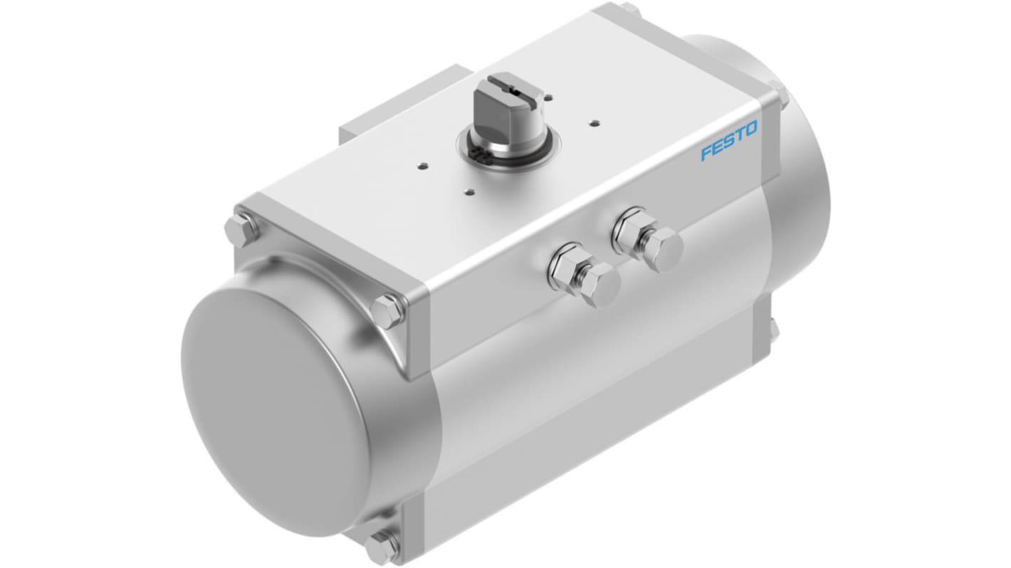 Festo DFPD Series 8 bar Single Action Rotary Actuator, 90 Rotary Angle, 240mm Bore