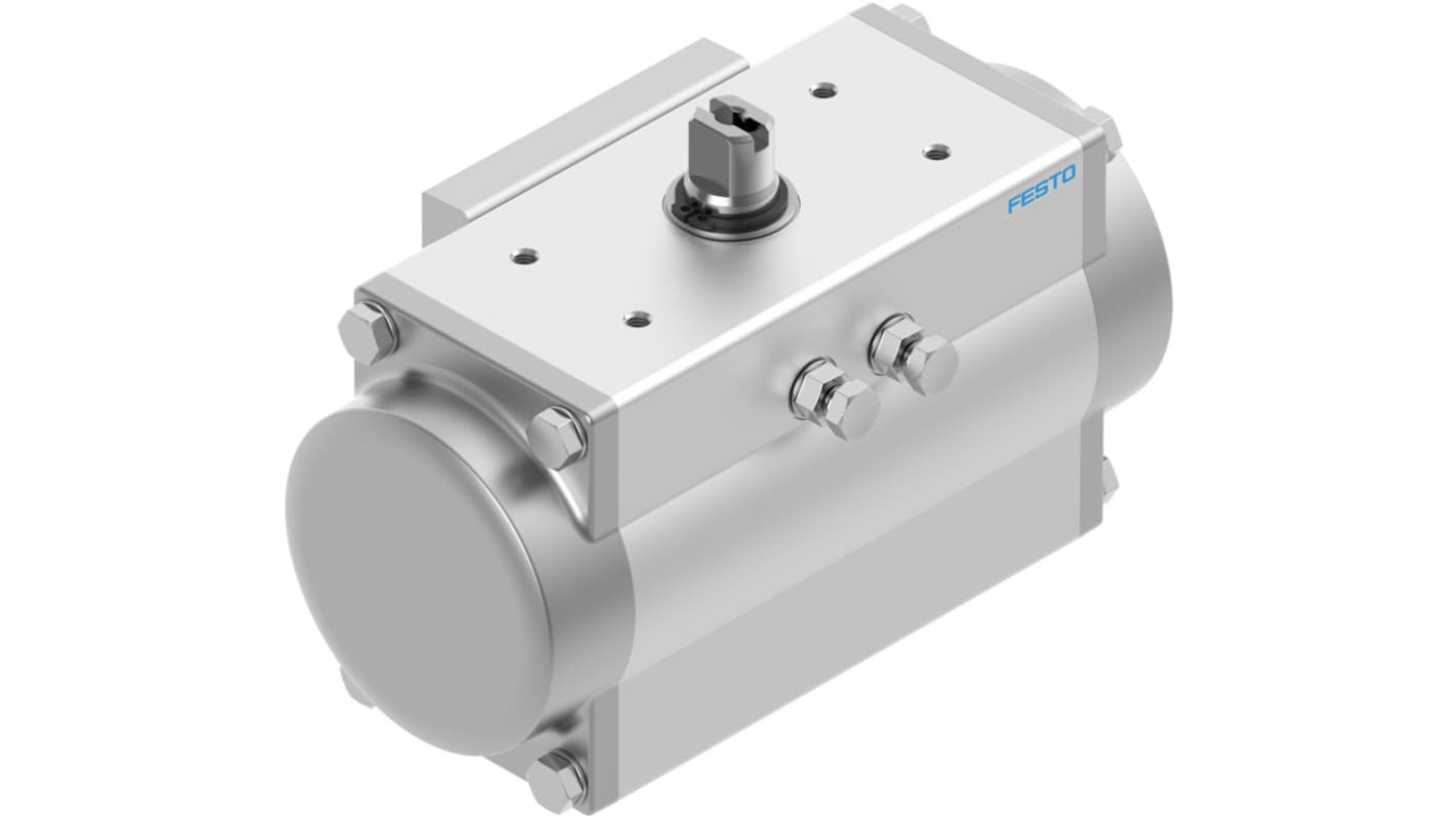 Festo DFPD Series 8 bar Single Action Pneumatic Rotary Actuator, 90 Rotary Angle, 40mm Bore