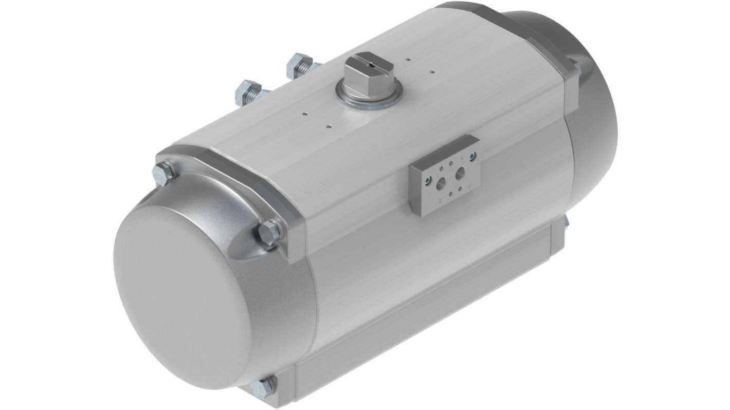 Festo DFPD Series 8 bar Single Action Pneumatic Rotary Actuator, 90 Rotary Angle, 900mm Bore