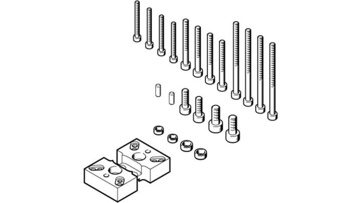 Festo Adapter DHAA-G-G6-16-B8-16, For Use With Grippers