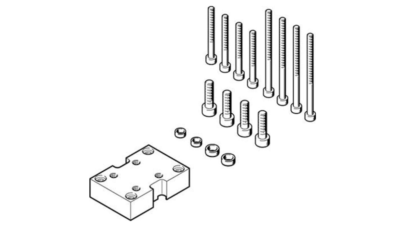 Festo Adapter DHAA-G-H3-16-B8-25 zur Verwendung mit Pneumatische Griffe