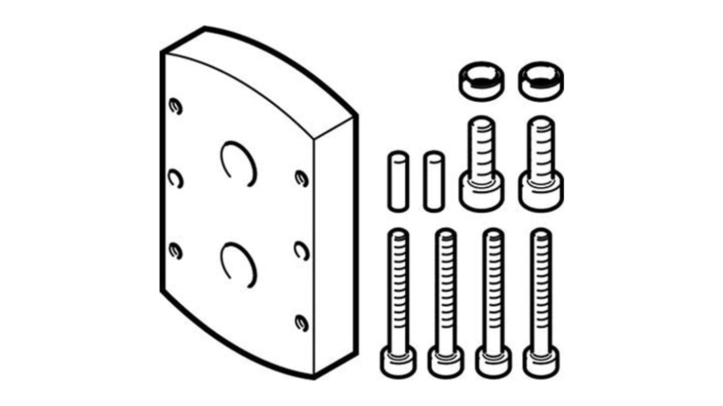 Festo Adapter DHAA-G-Q11-16-B5-10 zur Verwendung mit Greifer