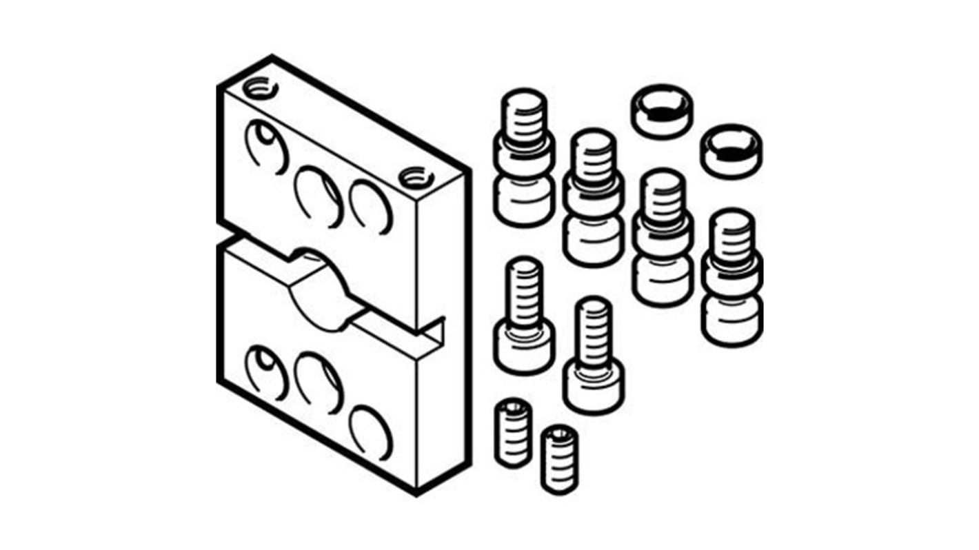 Festo Adapter DHAA-G-Q5-20-B11-20, For Use With Pneumatic Cylinder & Actuator