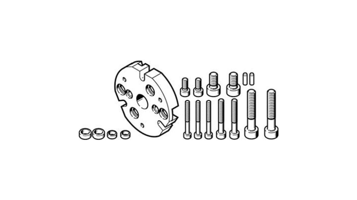 Festo Adapter DHAA-G-Q5-20-B13-35 zur Verwendung mit Griffe