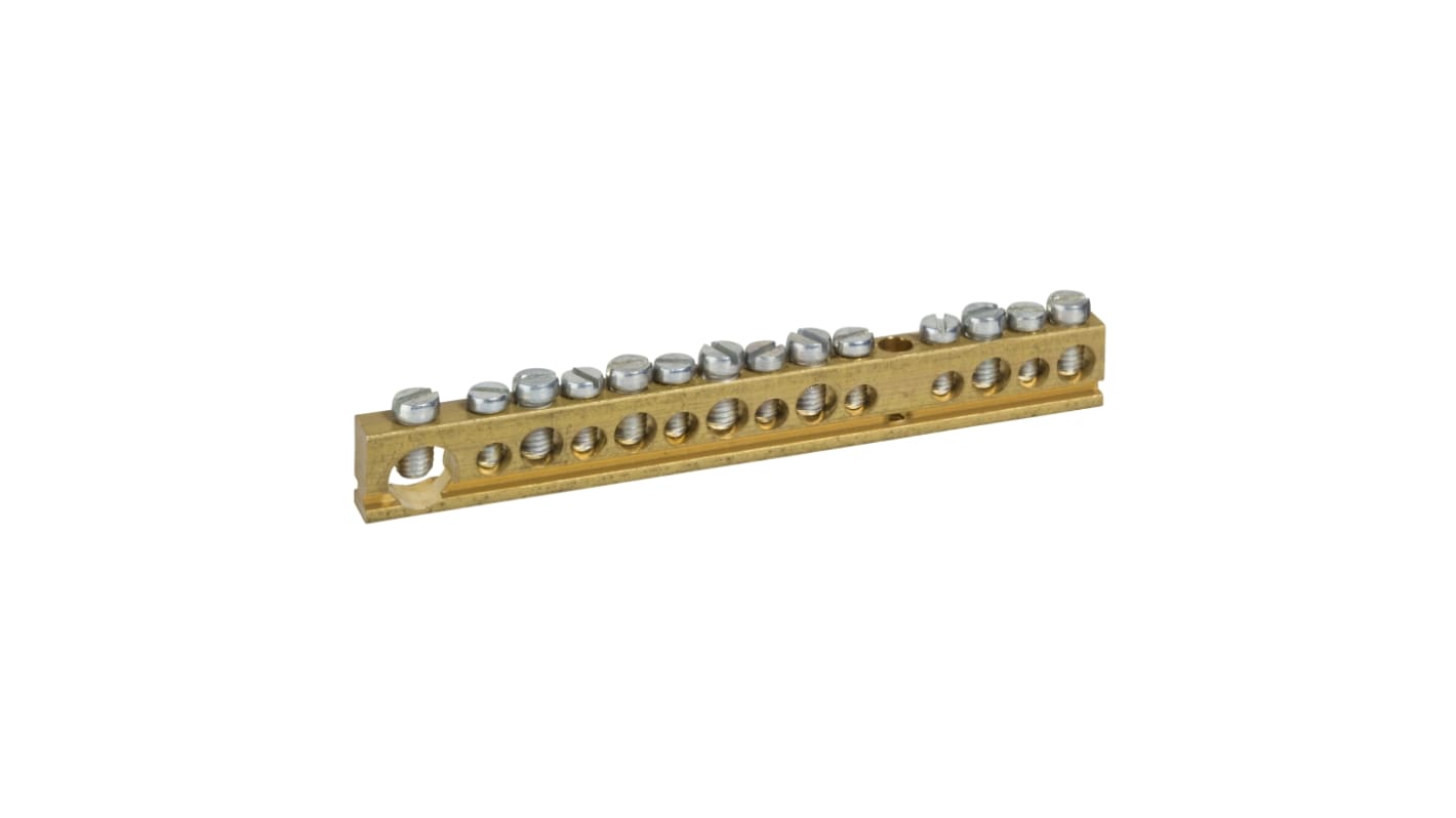 Schneider Electric Terminal Block, 125A, 10 mm², 16 mm², 35 mm² Wire