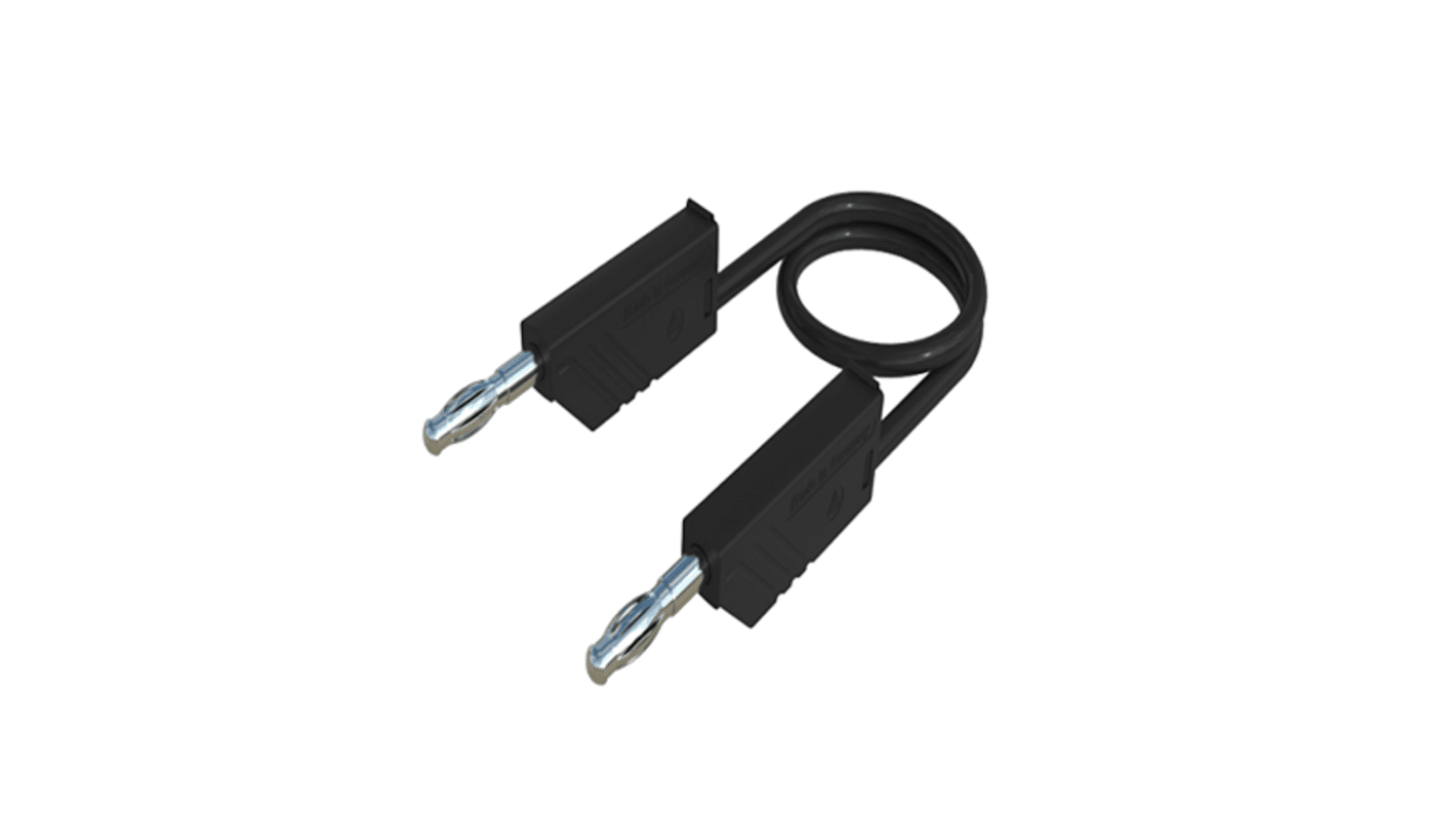 Hirschmann Test & Measurement Test Probes, 32A, 60V dc, Yellow, 25cm Lead Length