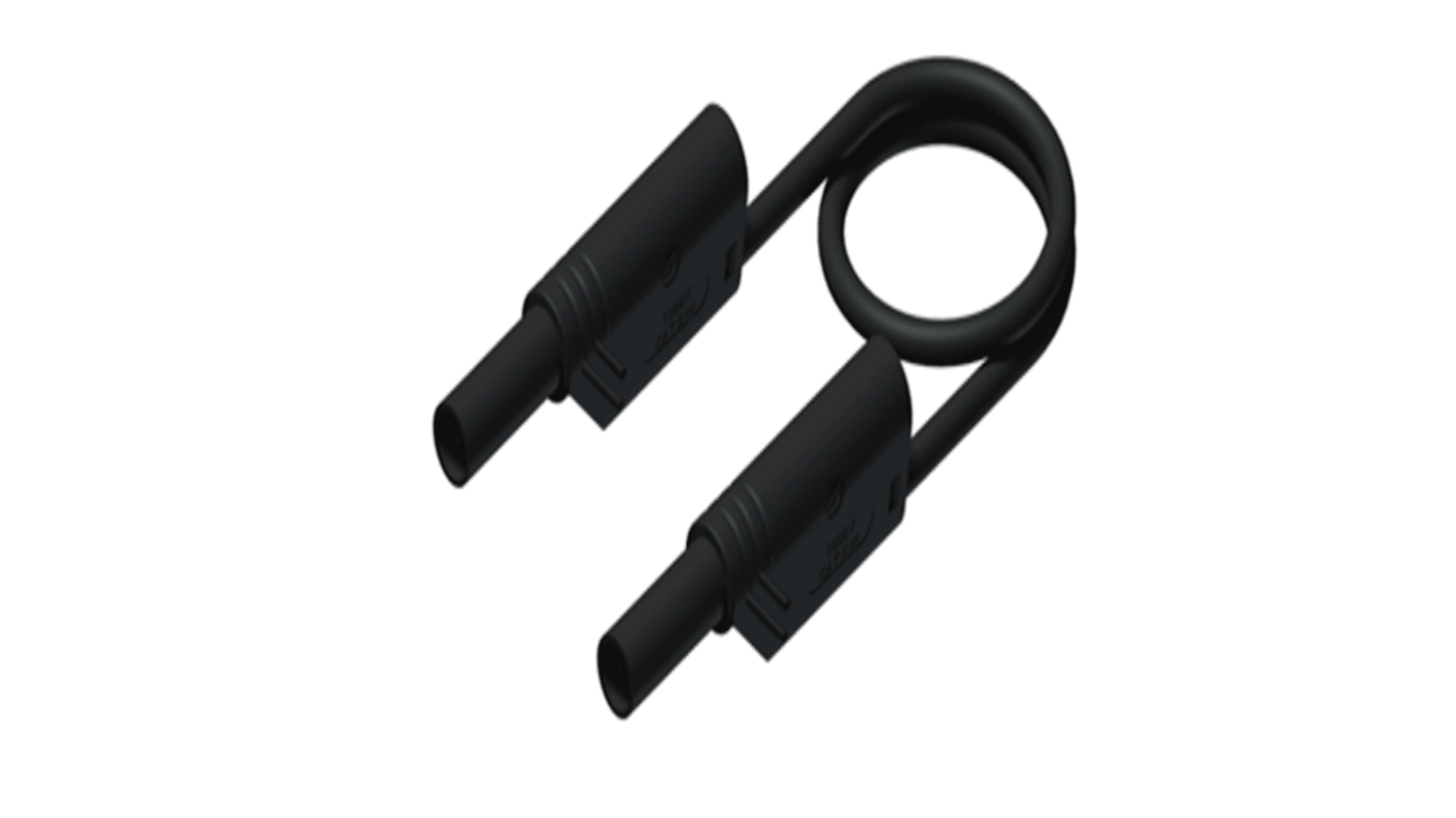 Hirschmann Test & Measurement Test Probes, 16A, 1kV, Yellow, 2m Lead Length