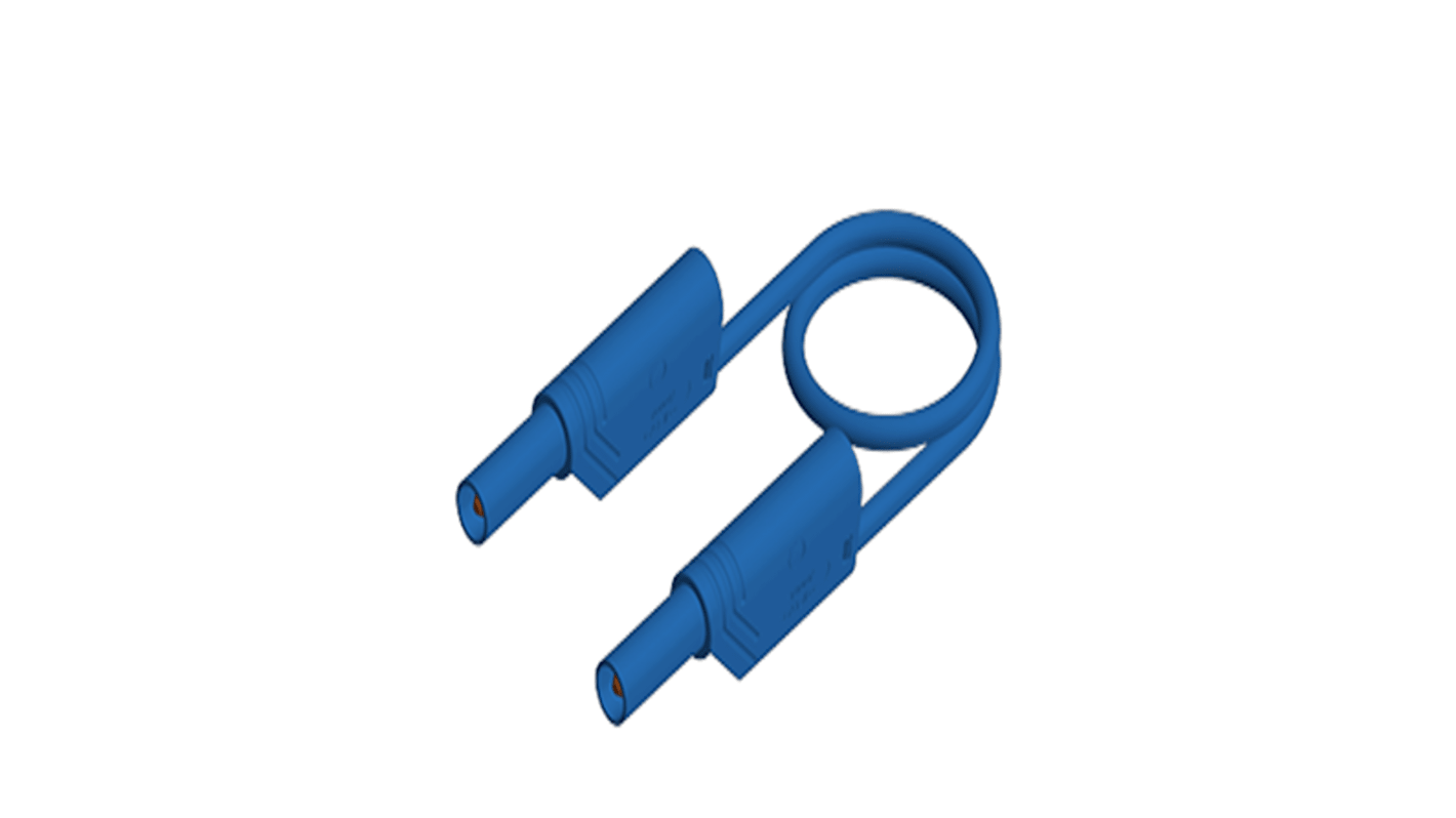 Hirschmann Test & Measurement Test Probes, 32A, 1kV, Red, 150cm Lead Length