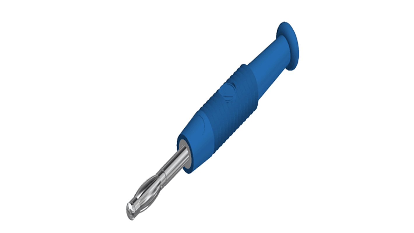 Hirschmann Test & Measurement Blue Test Socket, 6A, 60V dc