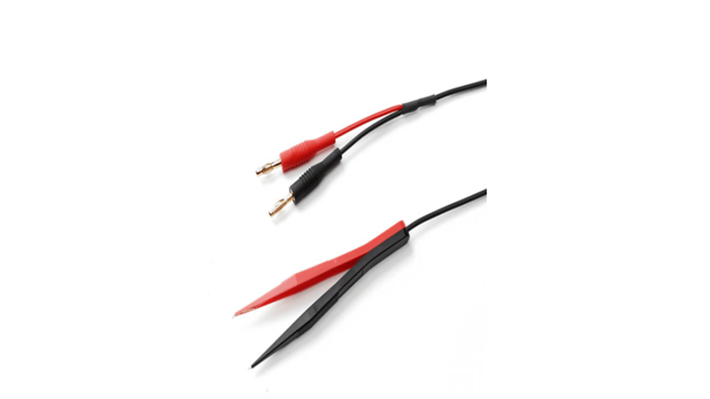 Hirschmann Test & Measurement Test Probes, 60V dc, Red/Black, 128.5mm Lead Length