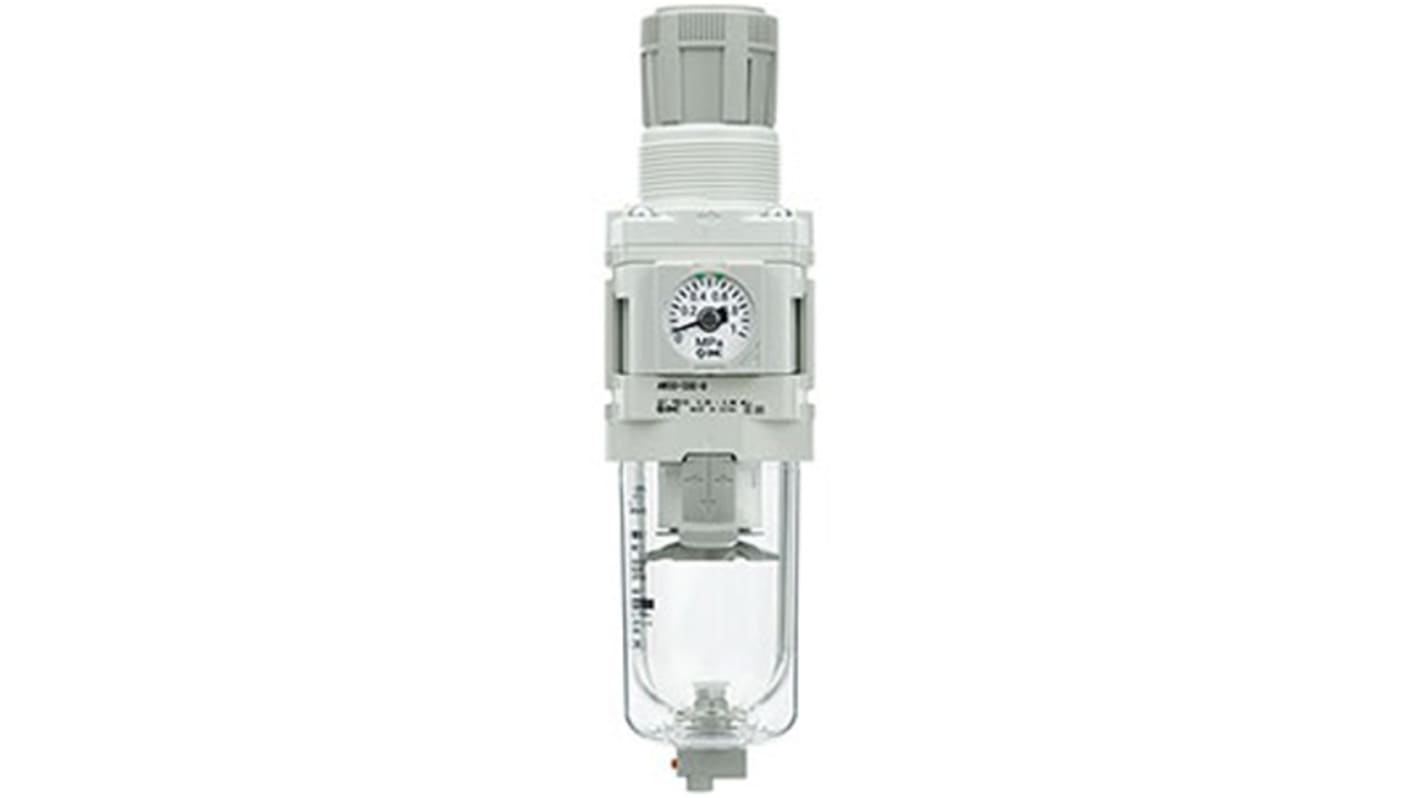 SMC AC Filter Regulator, 5μm, G 1/2, 1 MPa