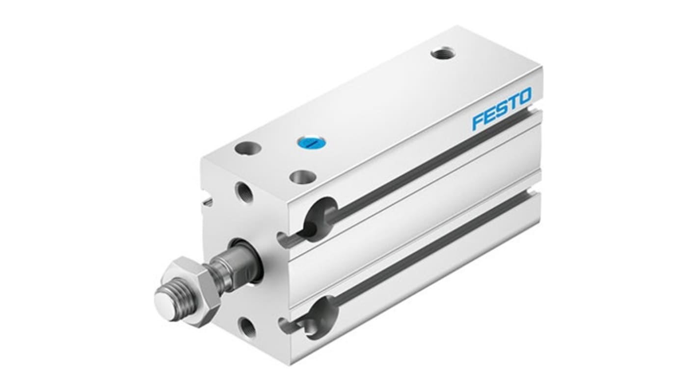 Festo Pneumatic Compact Cylinder - 4833272, 16mm Bore, 5mm Stroke, DPDM Series, Single Acting