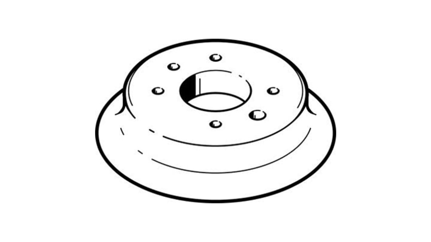 Festo 100mm Flat Silicon Suction Cup ESV-100-SS