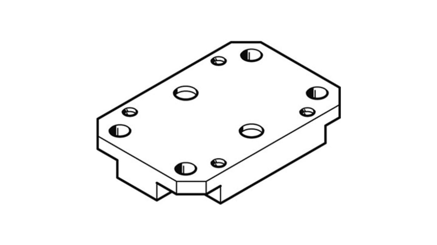 Adaptador Festo HAPG-57, For Use With Cilindro neumático y actuador