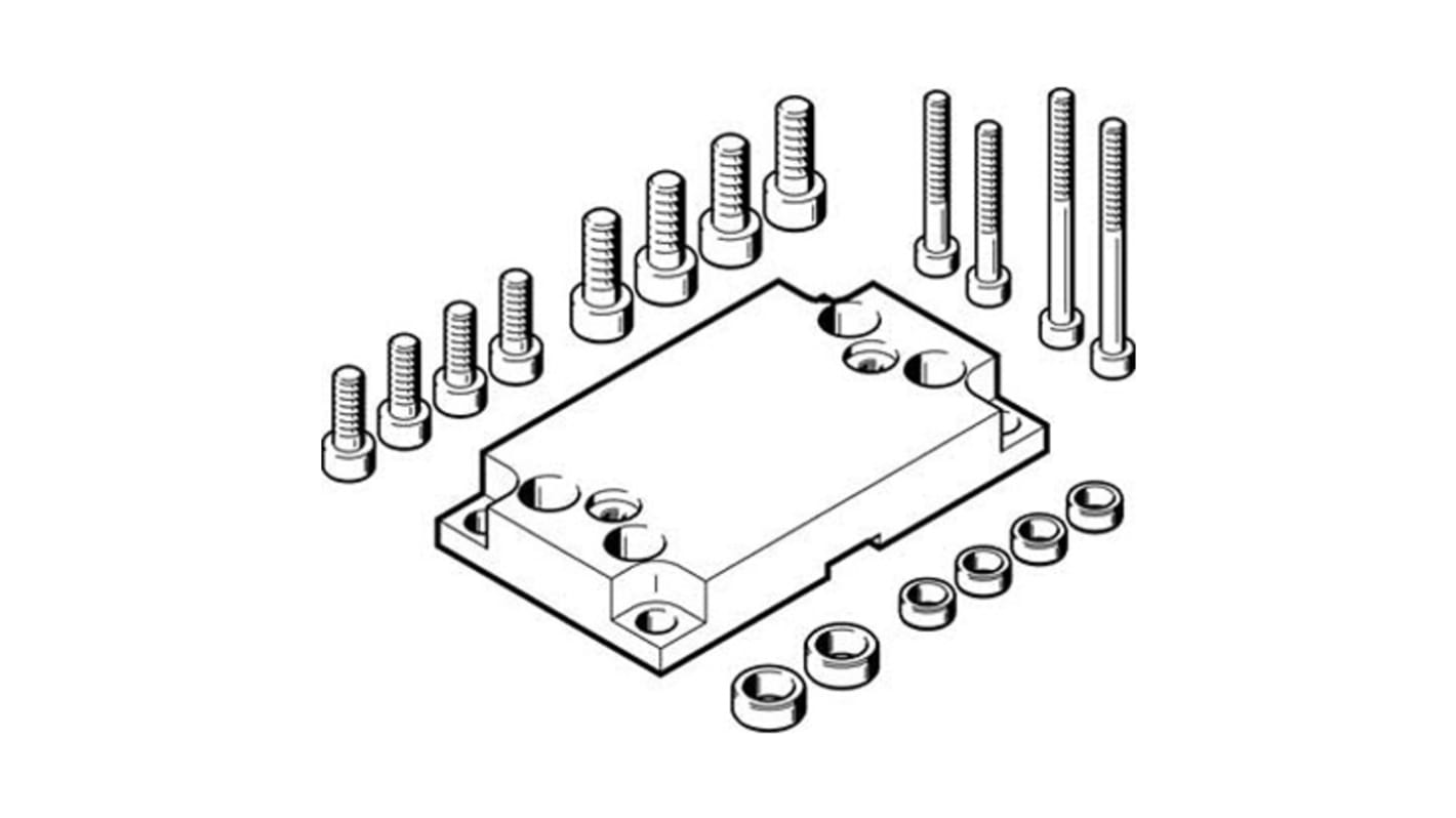 Festo Adapter HAPG-90 zur Verwendung mit Pneumatikzylinder und Betätigungselement