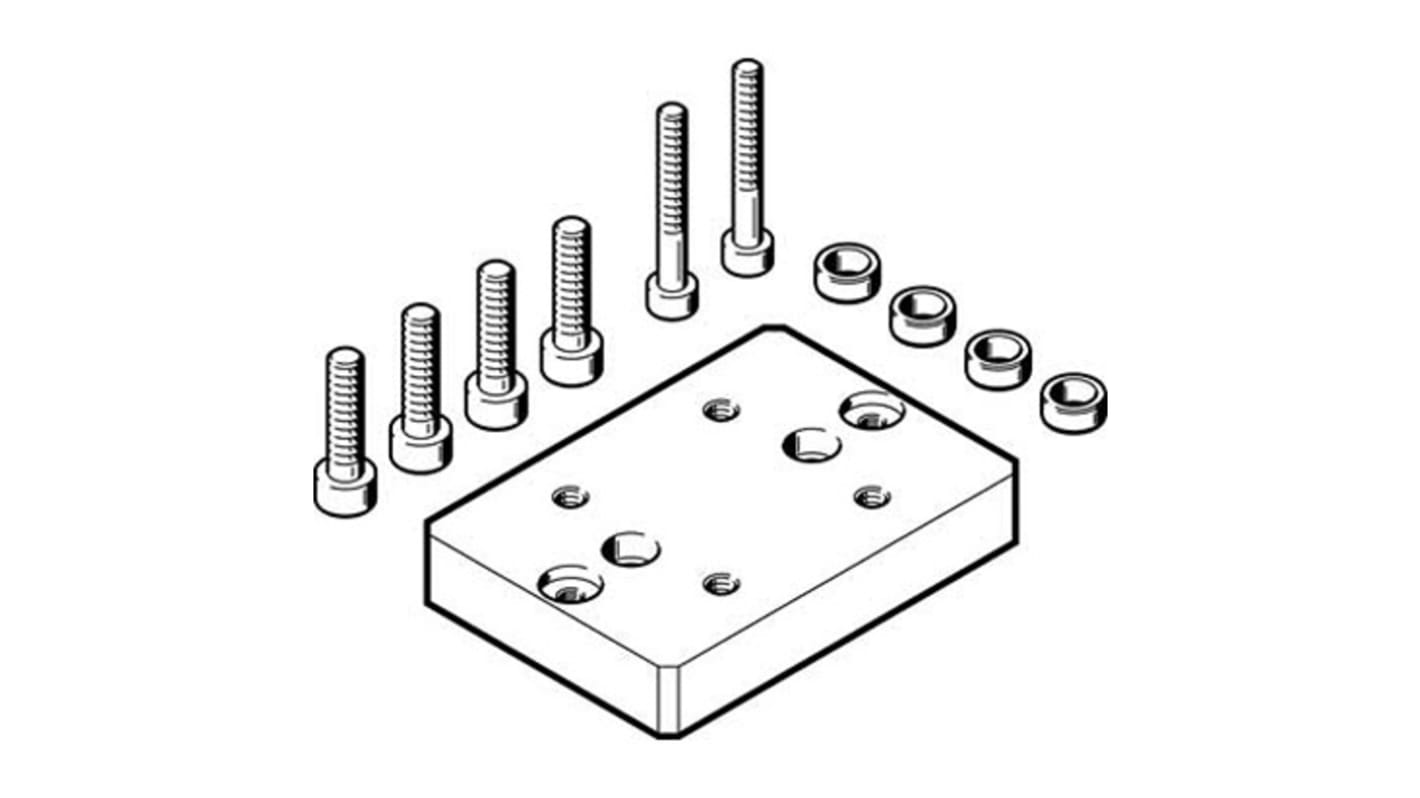 Festo Adapter HAPG-93 zur Verwendung mit Pneumatische Griffe