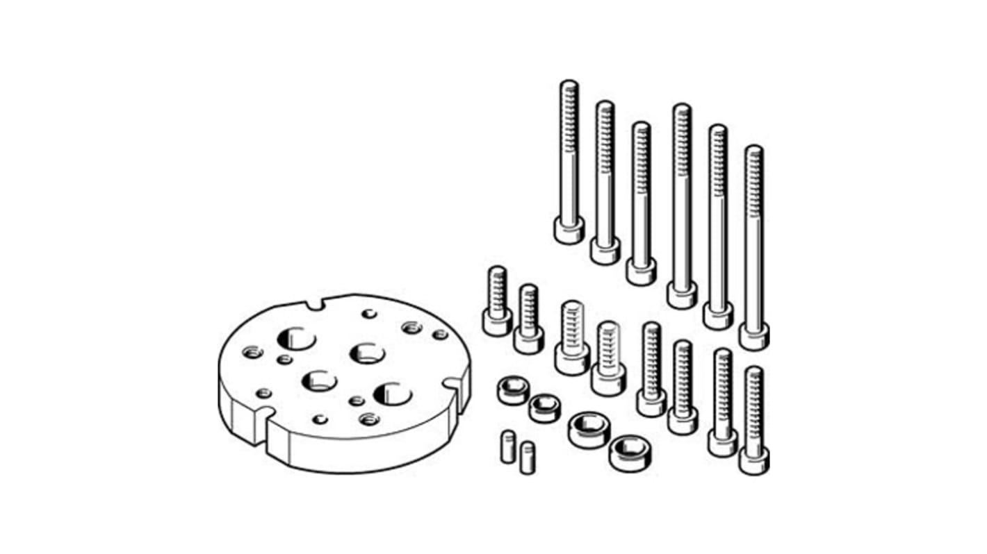 Festo Adapter HAPG-95, For Use With Pneumatic Cylinder & Actuator