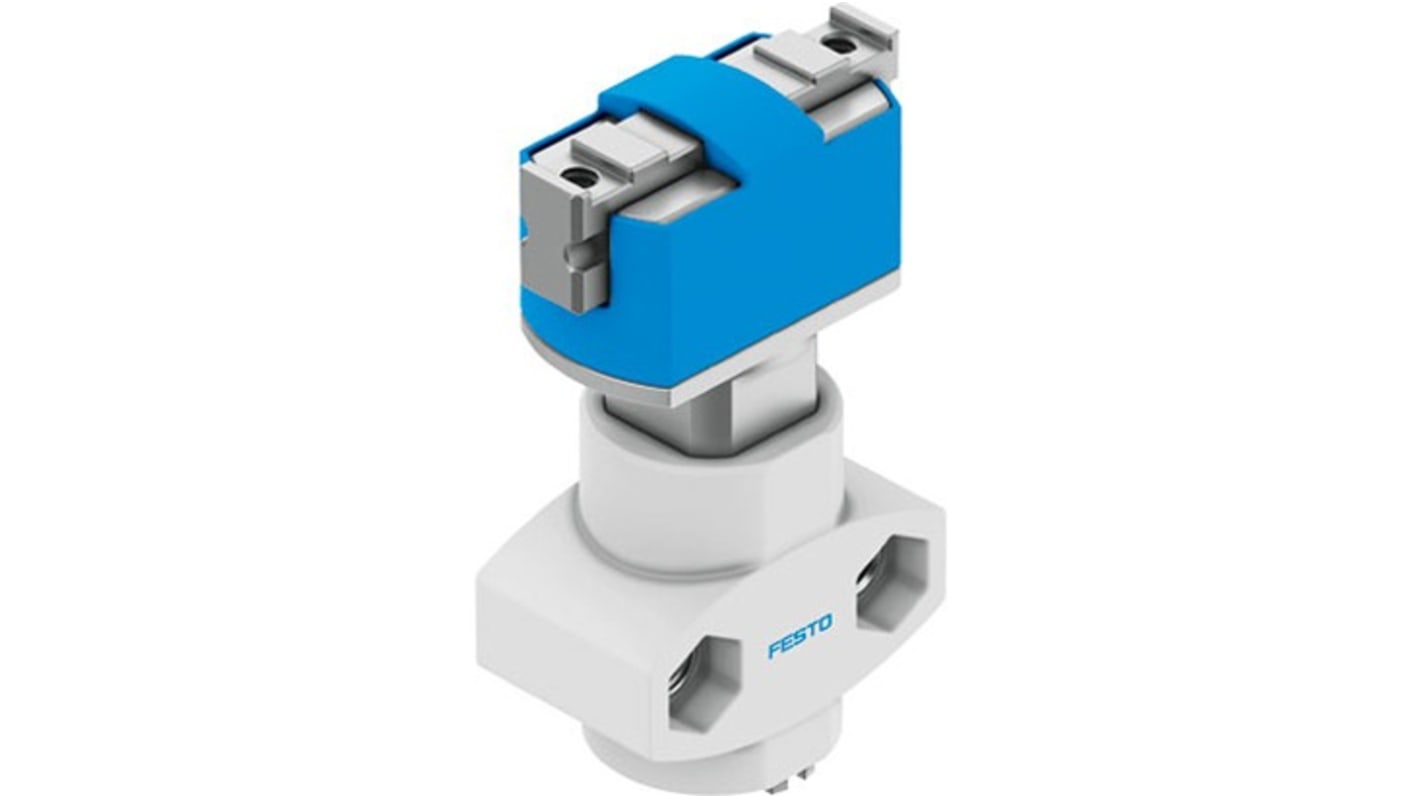 Festo 2 Finger Single Action Pneumatic Gripper, HGPM-08-EO-G6, Parallel Gripping Type