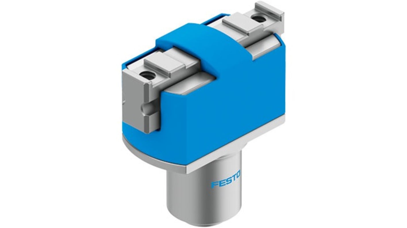 Festo 2 Finger Single Action Pneumatic Gripper, HGPM-08-EO-G8, Parallel Gripping Type