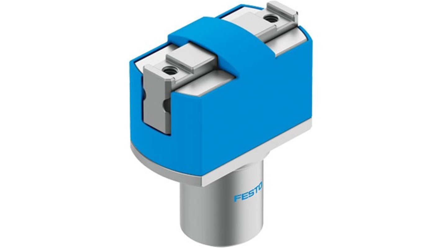 Festo 2 Finger Single Action Pneumatic Gripper, HGPM-12-EZ-G8, Parallel Gripping Type