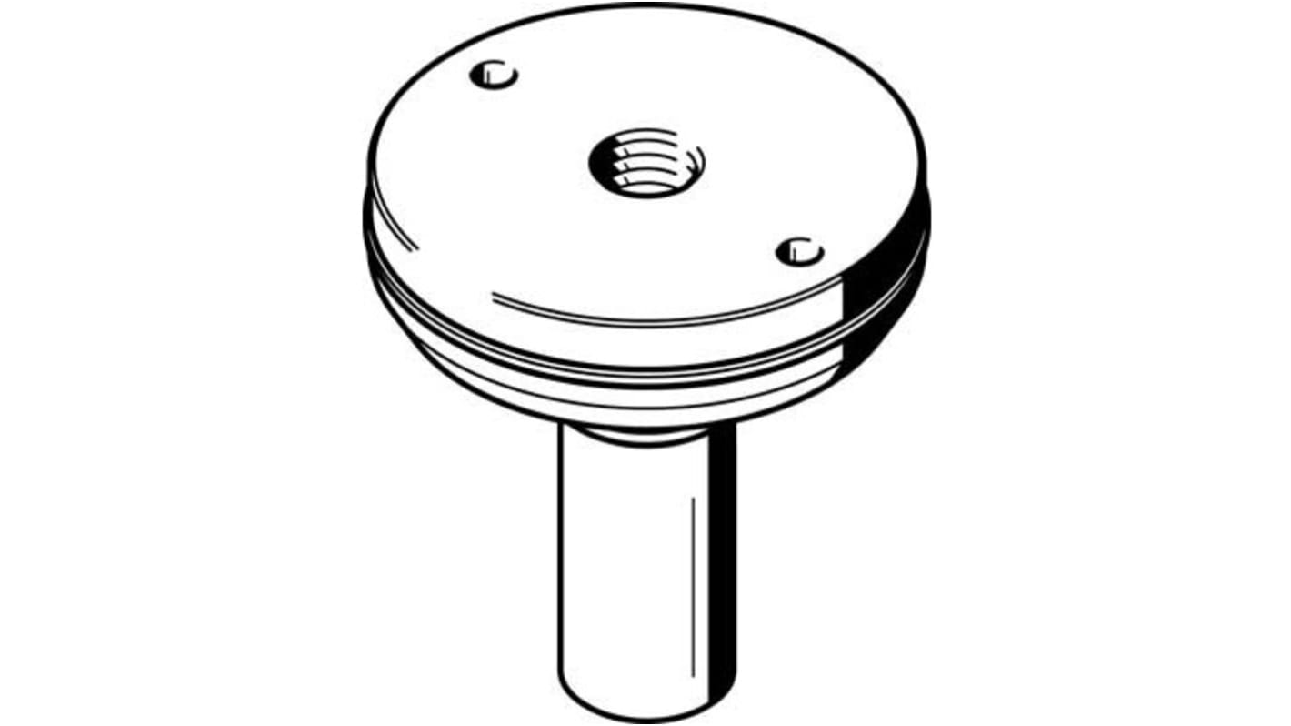 Adapter zur Verwendung mit Pneumatikzylinder und Aktuatoren