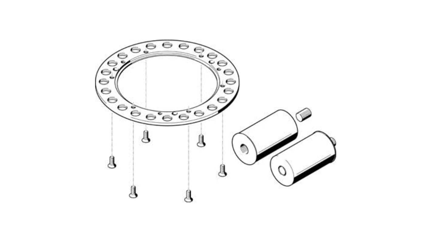 Festo Connection Kit DADM-CK-220-24, For Use With Pneumatic Cylinder & Actuator