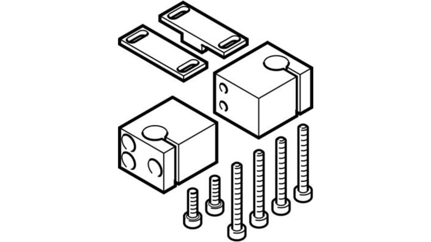 Soporte para sensor Festo DASI-B12-35-S8, For Use With Cilindros neumáticos y actuador