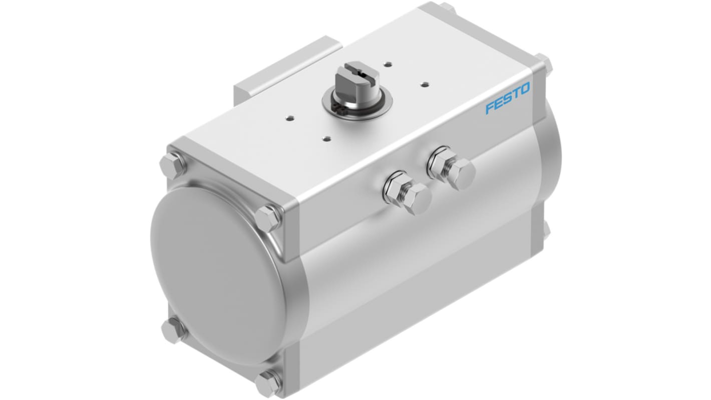 Festo DFPD Series 8 bar Double Action Pneumatic Rotary Actuator, 90° Rotary Angle, 160mm Bore