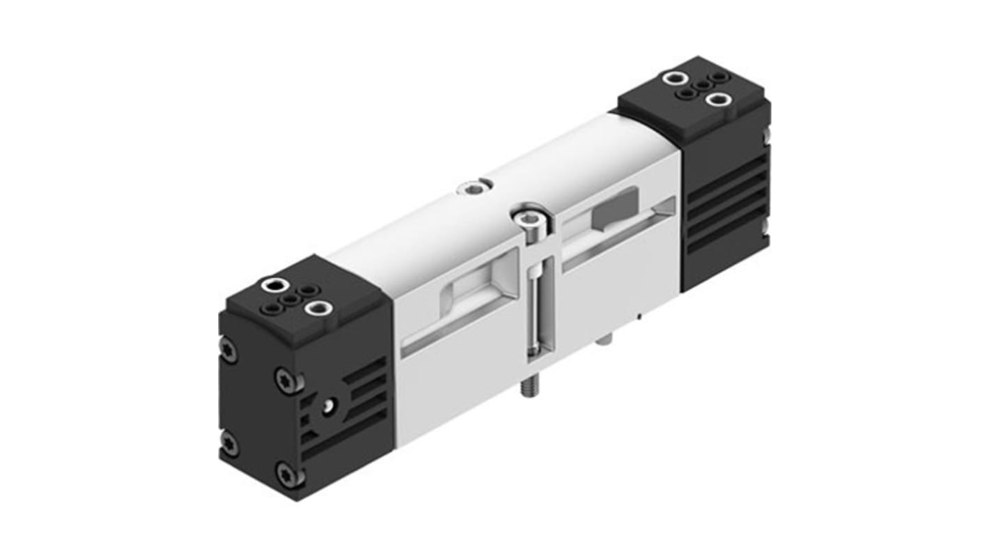 Festo 5/2-Way, Bistable, Dominant Pneumatic Solenoid Valve - Electrical G 1/8 VSVA Series 24V dc