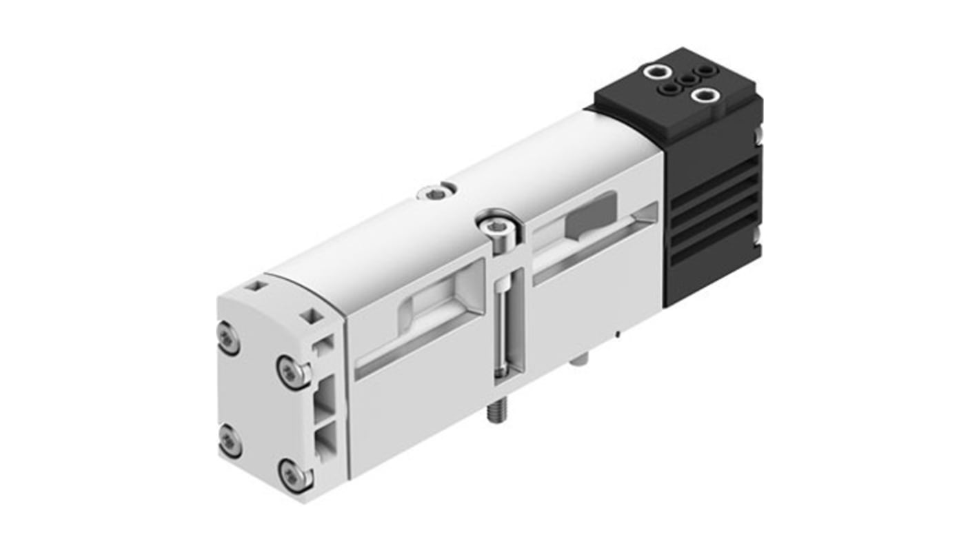 Festo 5/2-Way, Monostable Pneumatic Solenoid Valve - Electrical G 1/8 VSVA Series 24V dc