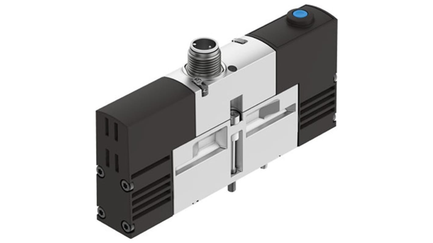 Festo Monostable Pneumatic Solenoid Valve - Electrical M12 VSVA Series