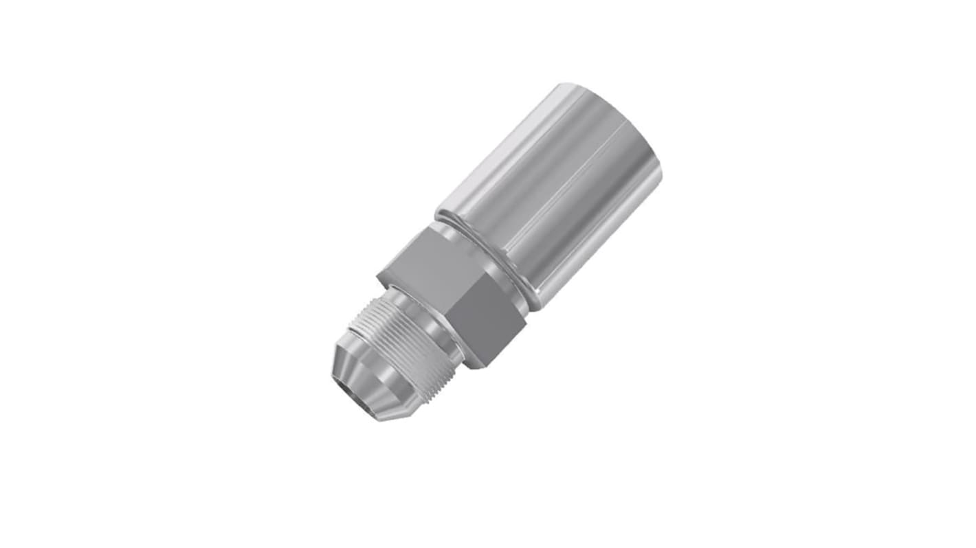 Racor hidráulico, Parker, 10346-10-8, Connector A Manguera de 1/2 in, Connector B Macho de 7/8-14 in