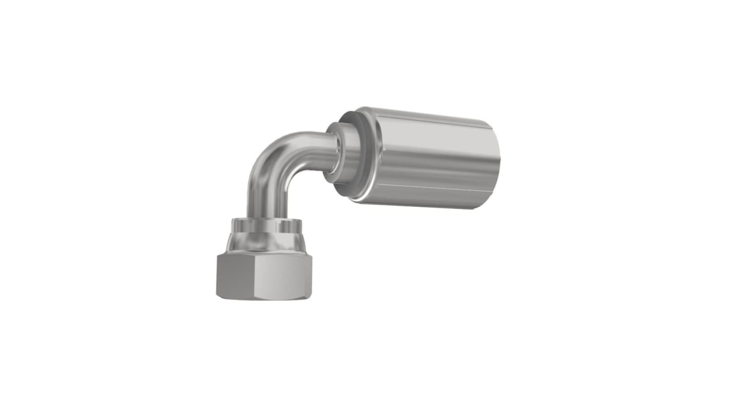 Parker 3/8 in Hose to 3/4-16 Female, 13W46-8-6