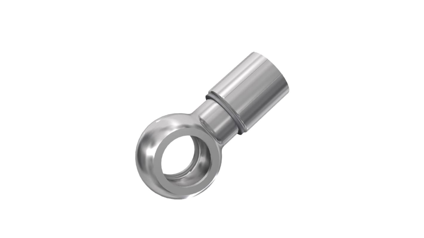 Parker Hydraulic Banjo Compression Tube Fitting 1/2 in Hose to Push In 18 mm, 14948-18-8