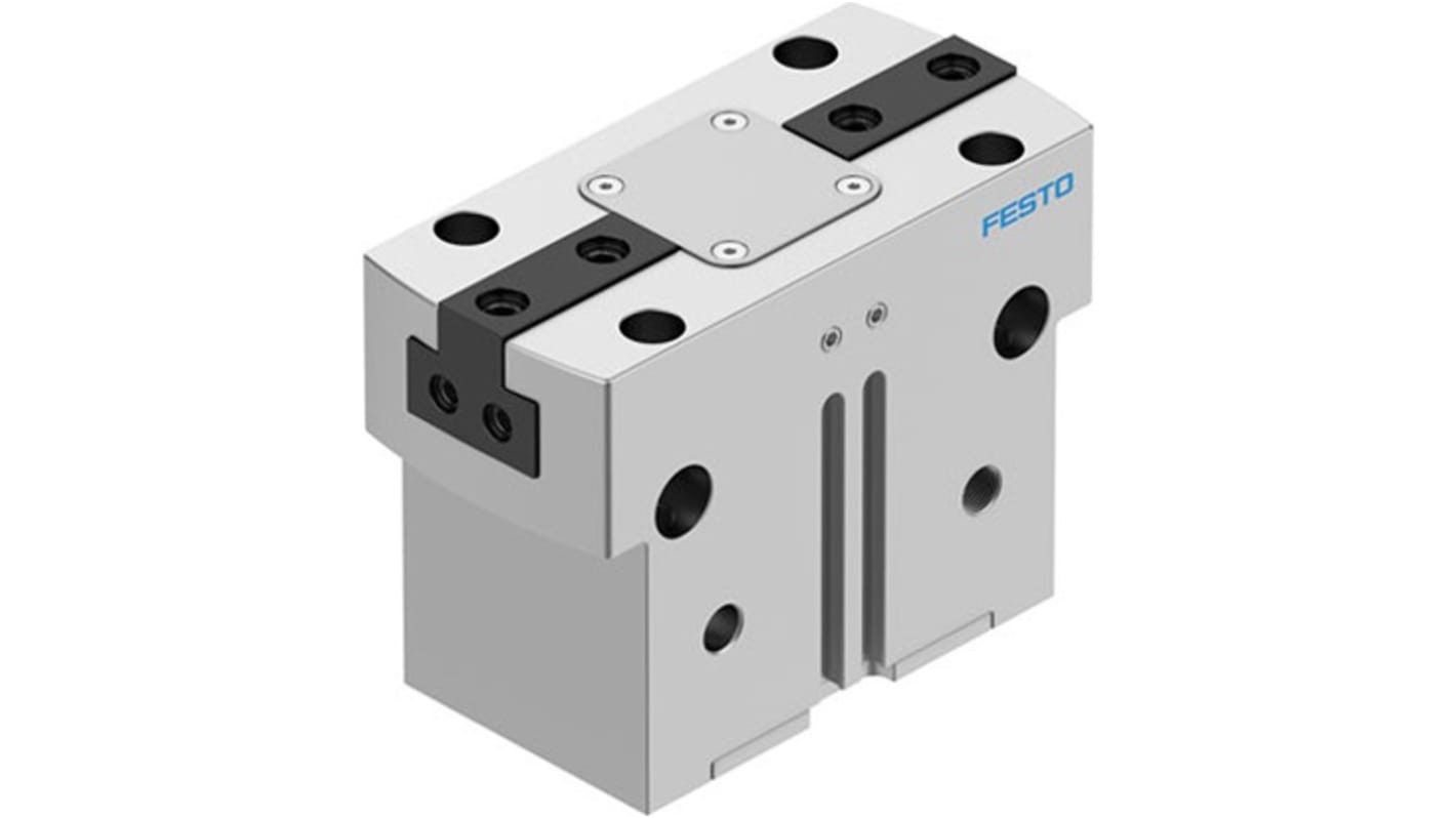 Festo 2 Finger Double Action Pneumatic Gripper, HGPT-50-A-B-F-G2, Parallel Gripping Type