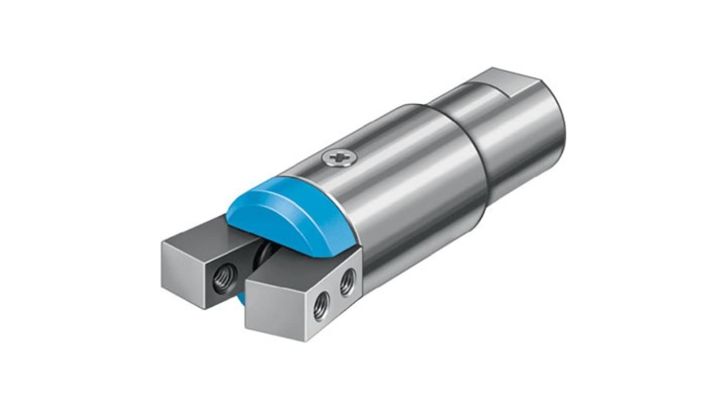 Festo 2 Finger Single Action Pneumatic Gripper, HGWM-08-EO-G8, Angle Gripping Type