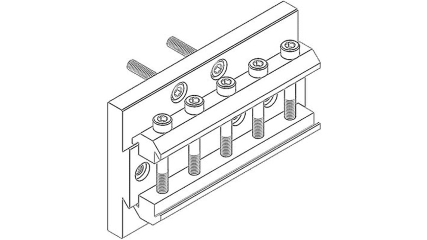 Festo Adapter HMSV-33 zur Verwendung mit Pneumatische Greifer