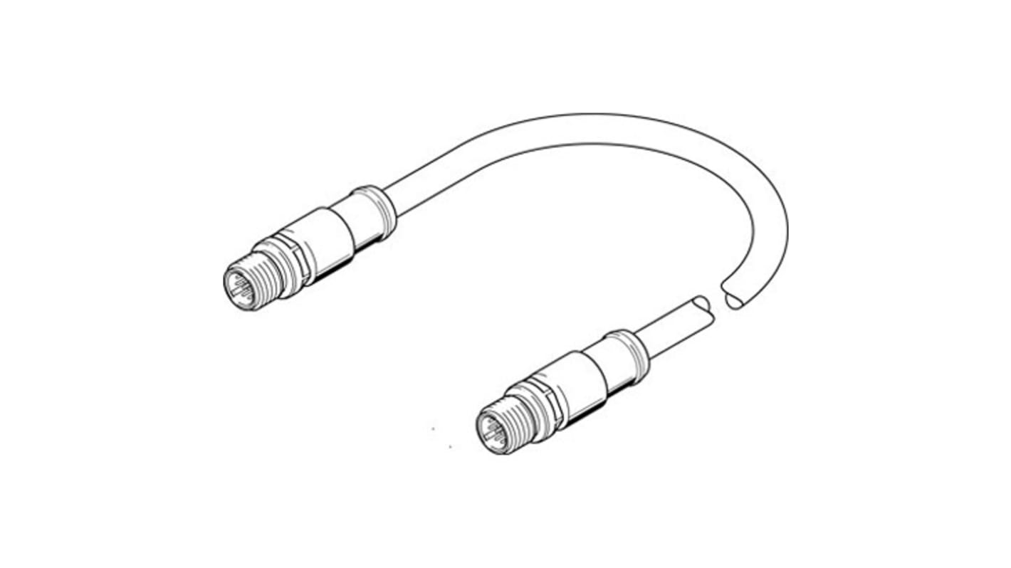 Festo Cable, NEBS Series, For Use With Pressure Sensors