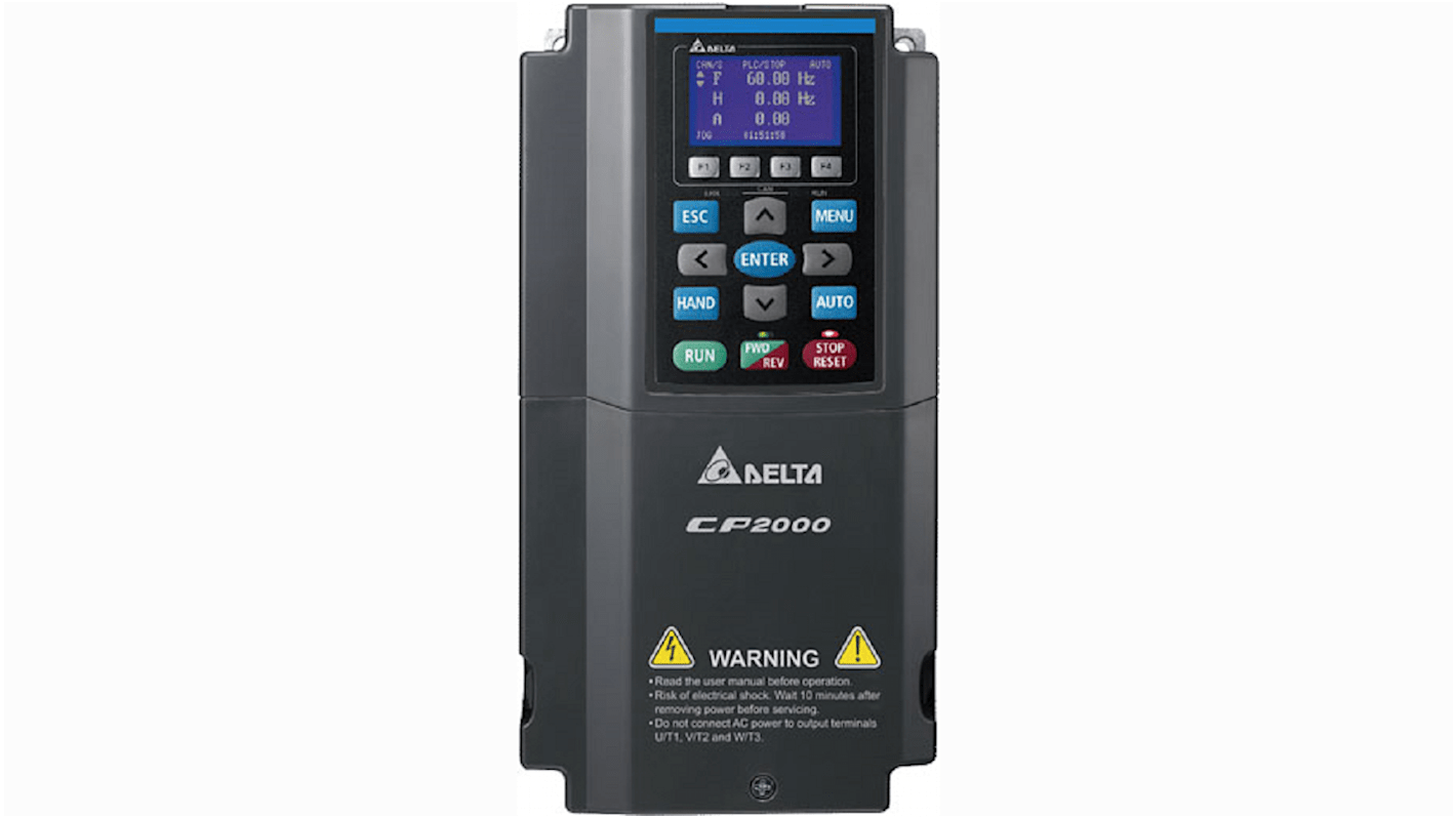 Rs-Online Avviatore a velocità variabile Delta Electronics 2 2 kW 460 V 3 fasi